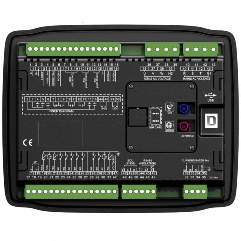 SmartGen HGM7220N - AMF Control Module with SGE02-4G & Antennas