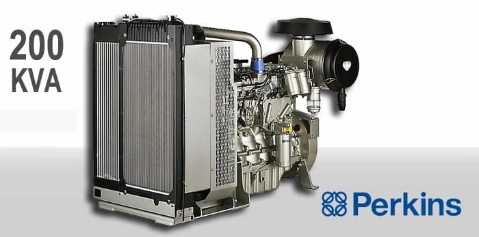 200kVA PERKINS Engine - 1106A-70TAG4