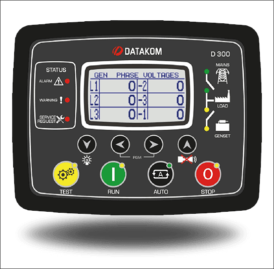 DATAKOM D-300 - Modular Generator Controller Unit DATAKOM D-300 - Modular Generator Controller Unit