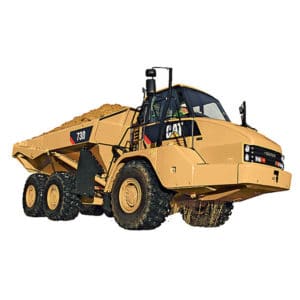 CAT - Three Axel Articulated Truck - 730